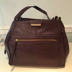 Nine West purse- dark purple- perfect condition!